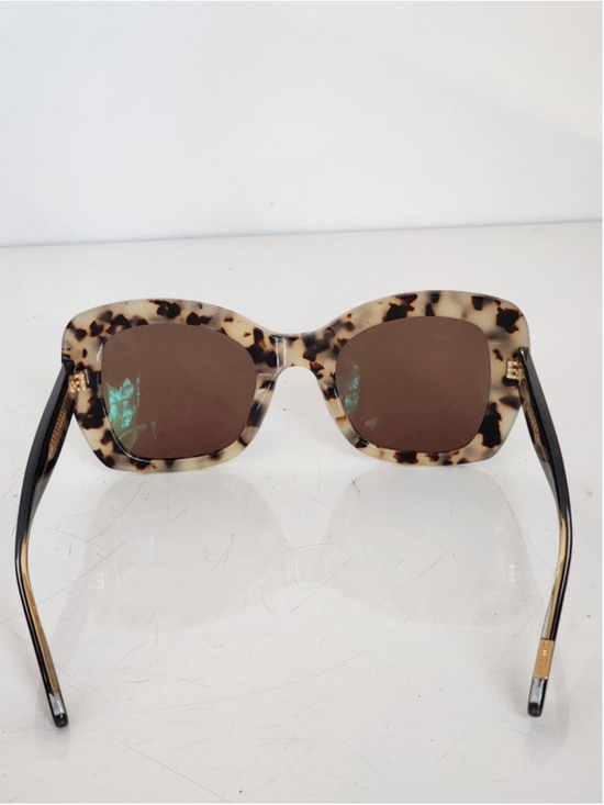 KREWE Cat Eye Felicity Tortoise Brown Lens Sunglasses main image 9